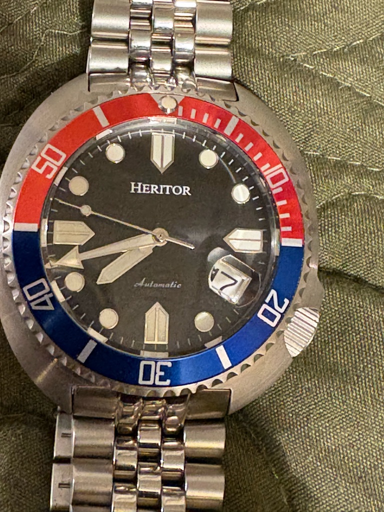 Vintage Heritor Automatic Watch